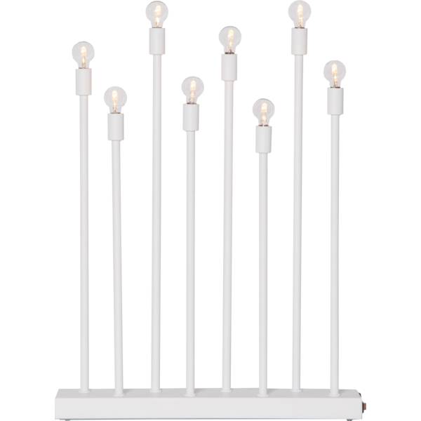 Ljusstake LADDA Vit