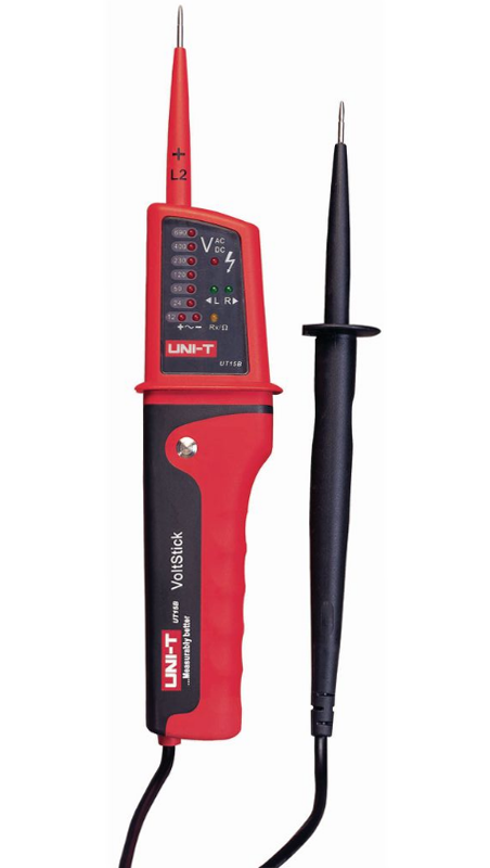 UNI-T – Spannungs- und Durchgangsprüfer IP65 LED visuell/akustisch