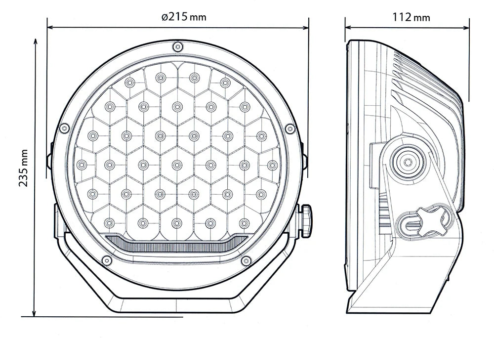 NBB-LED | NBB Alpha 225 LED Extralicht | PRO
