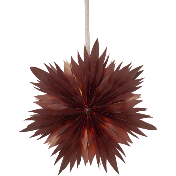 Pappersstjärna Dis Röd