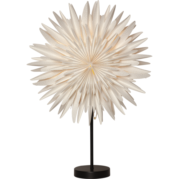 Stjärna på fot Winter Vit