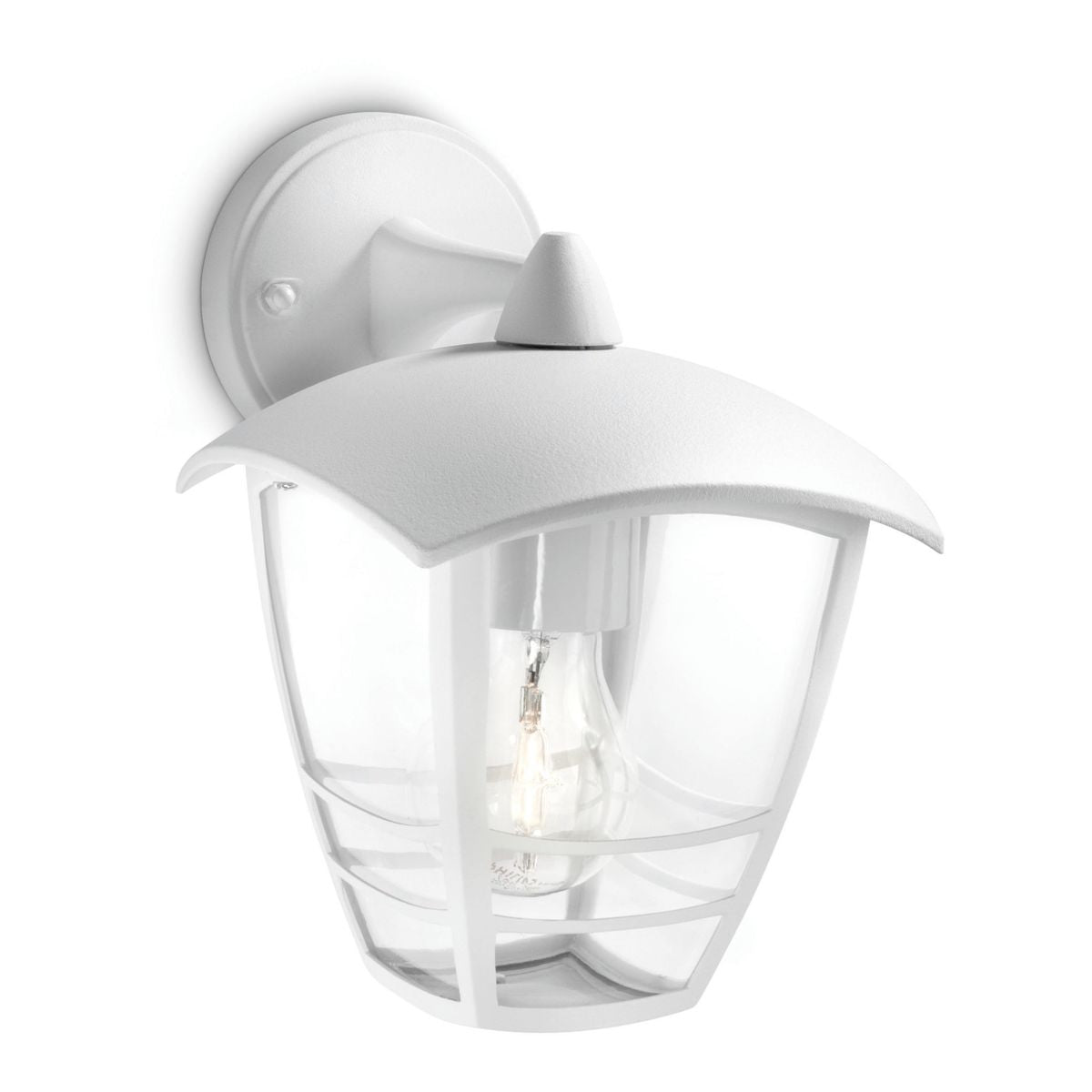 Philips - Creek Wandleuchte weiß 1x60W 230V down