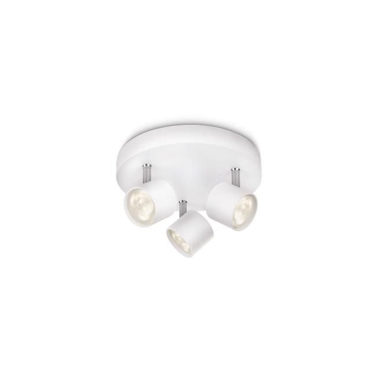 Philips - STAR Platte/Spirale weiß 3x4,5W SELV 2700K