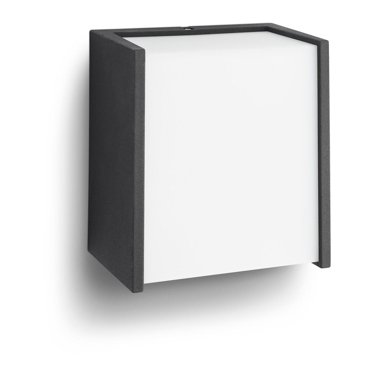 Philips - Macaw Wandlaterne schwarz 1x3W SELV