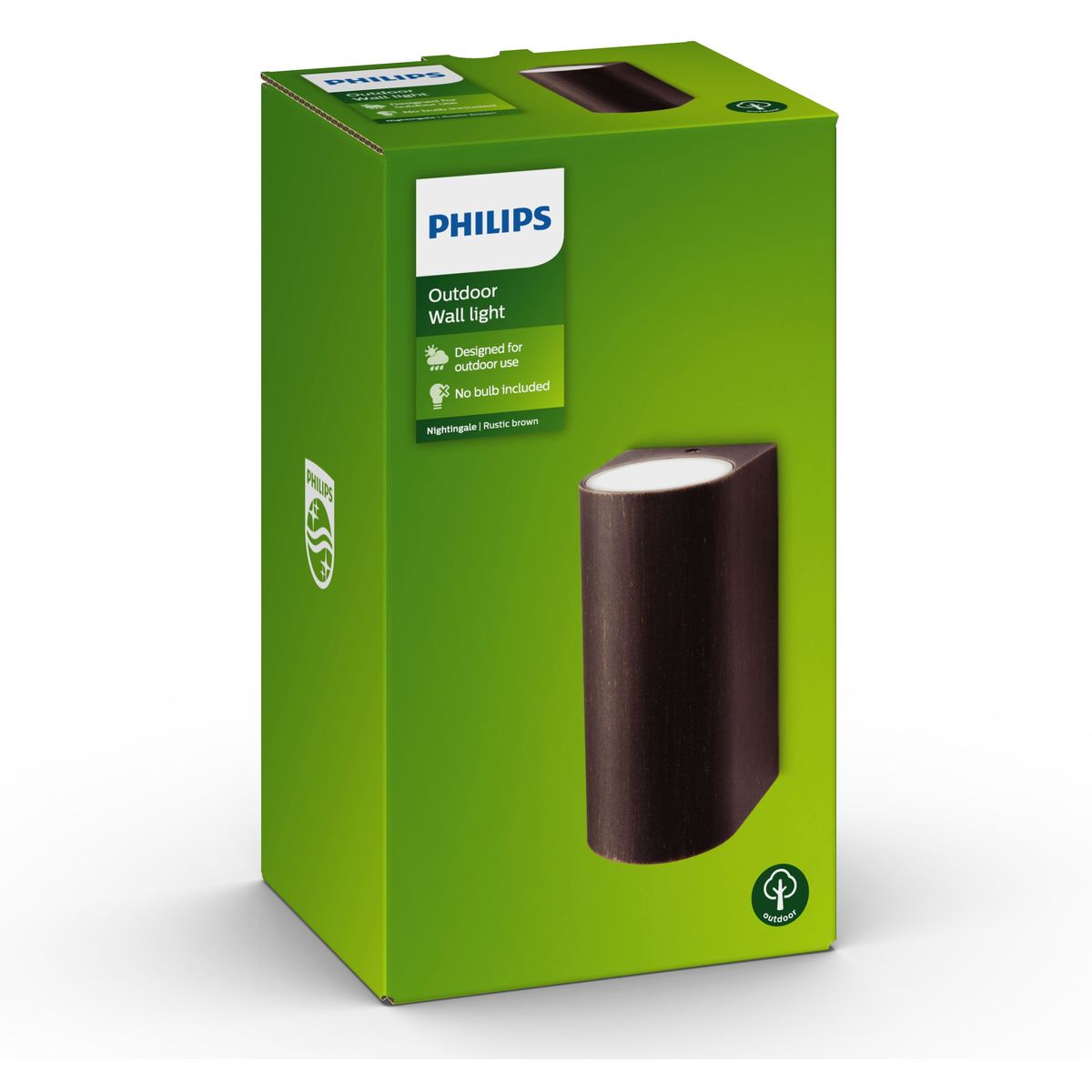 Philips - Nightingale Wandlaterne rost 2x35W 230V