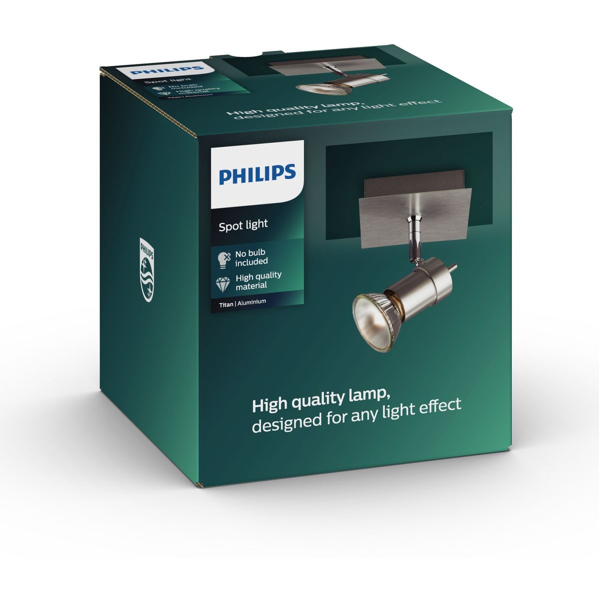 Philips - TITAN Einzelspot Aluminium 1x50W 230V