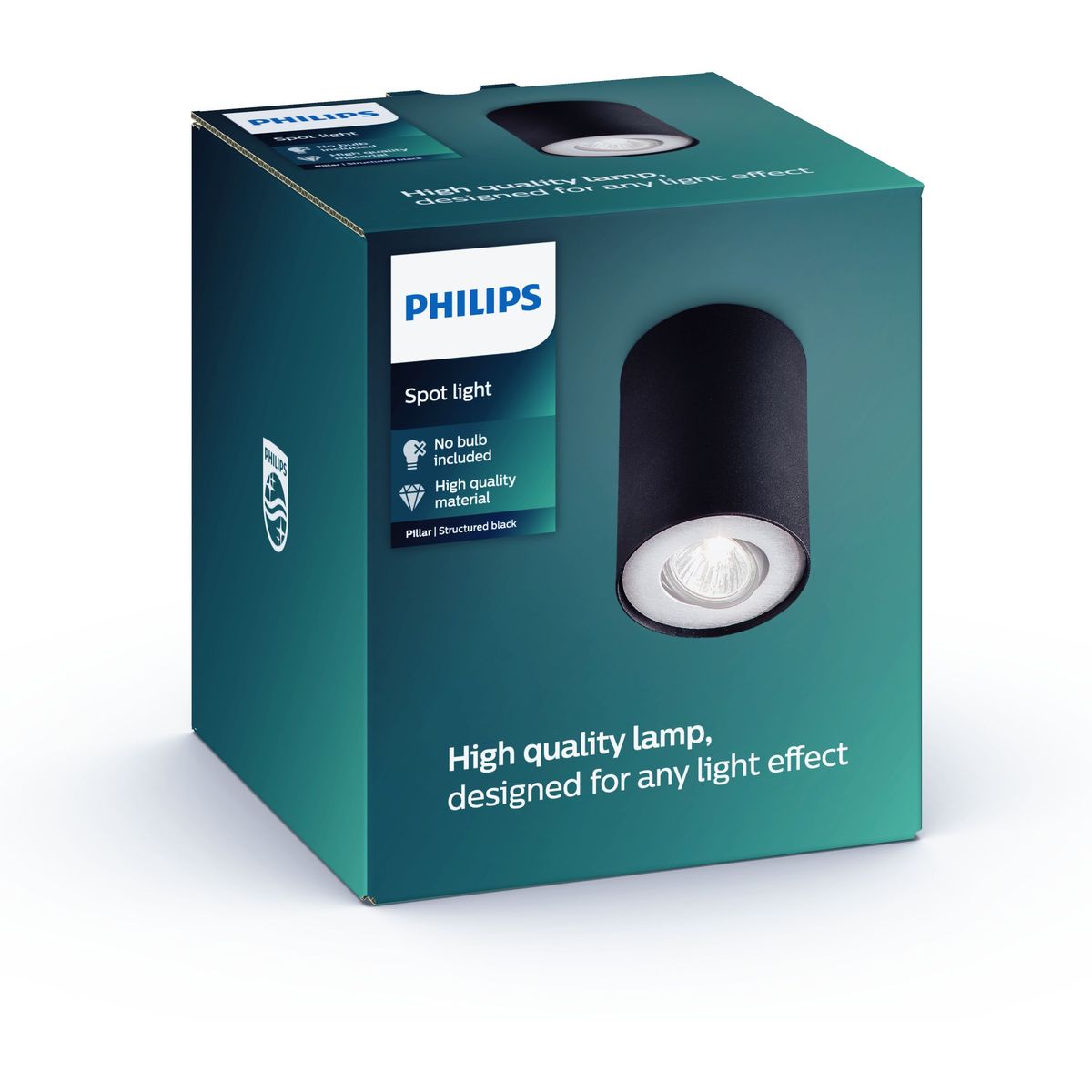Philips - PILLAR Einzelspot schwarz 1x20W 230V