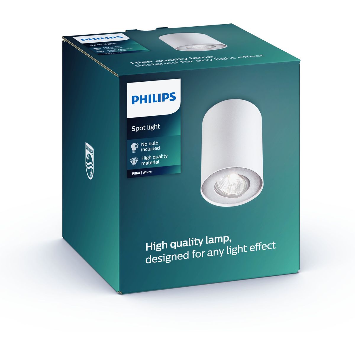 Philips - PILLAR Einzelspot weiß 1x20W 230V
