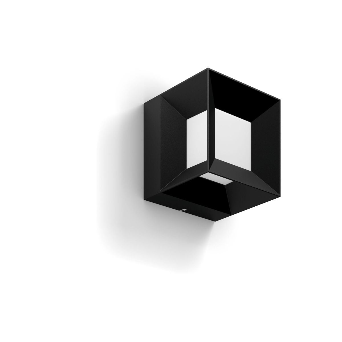 Philips - Parterre Wandleuchte schwarz 1x8W 230V