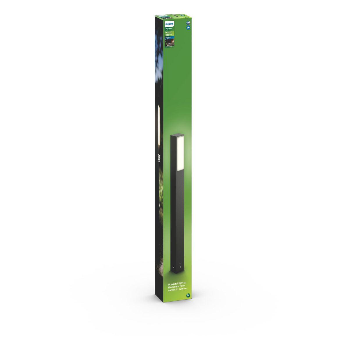 Philips - Stratosphere Pfosten Anthrazit 2x4,5W SELV