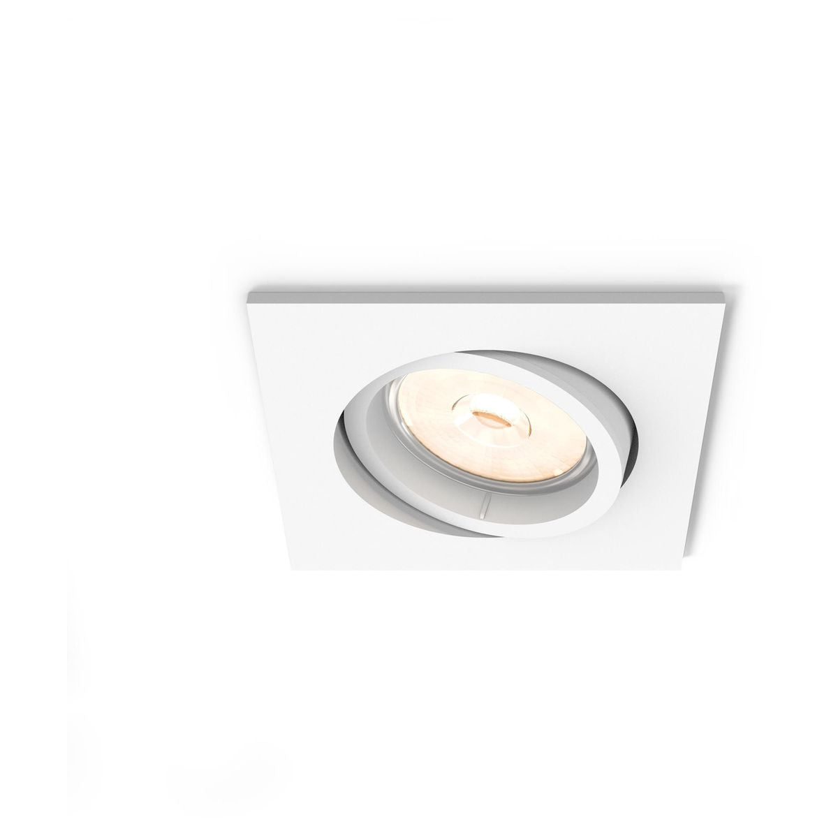 Philips - DONEGAL recessed white 1xNW 230V Kantig