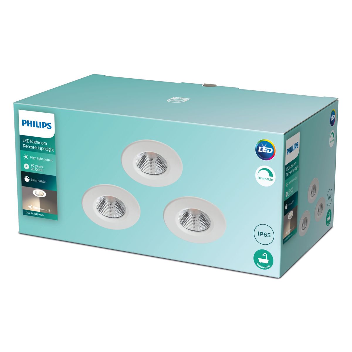 Philips - DIVE SL261 RD 070 5,5 W 27 K W HV IP65R 3p