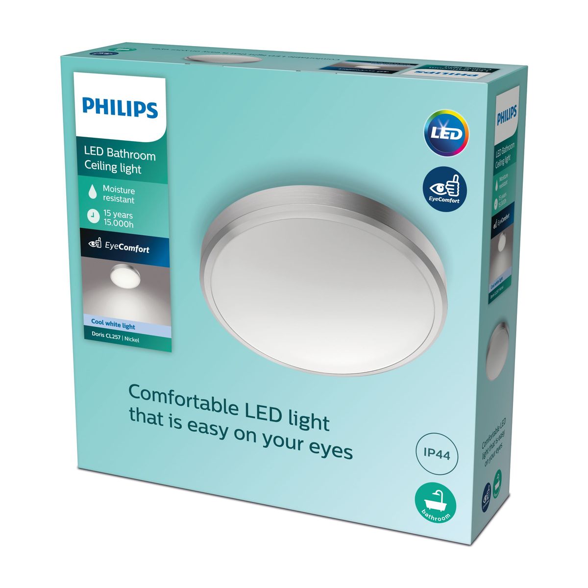 Philips - DORIS CL257 EC RD 17W 40K N HV IP44 06