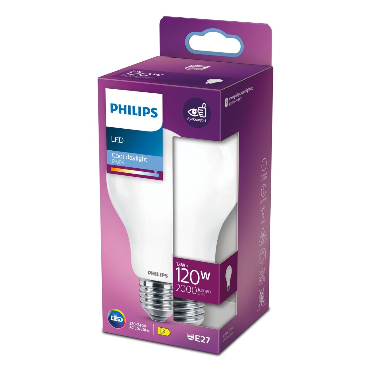 Philips - LED classic 120W A67 E27 CDL FR ND 1SRT4