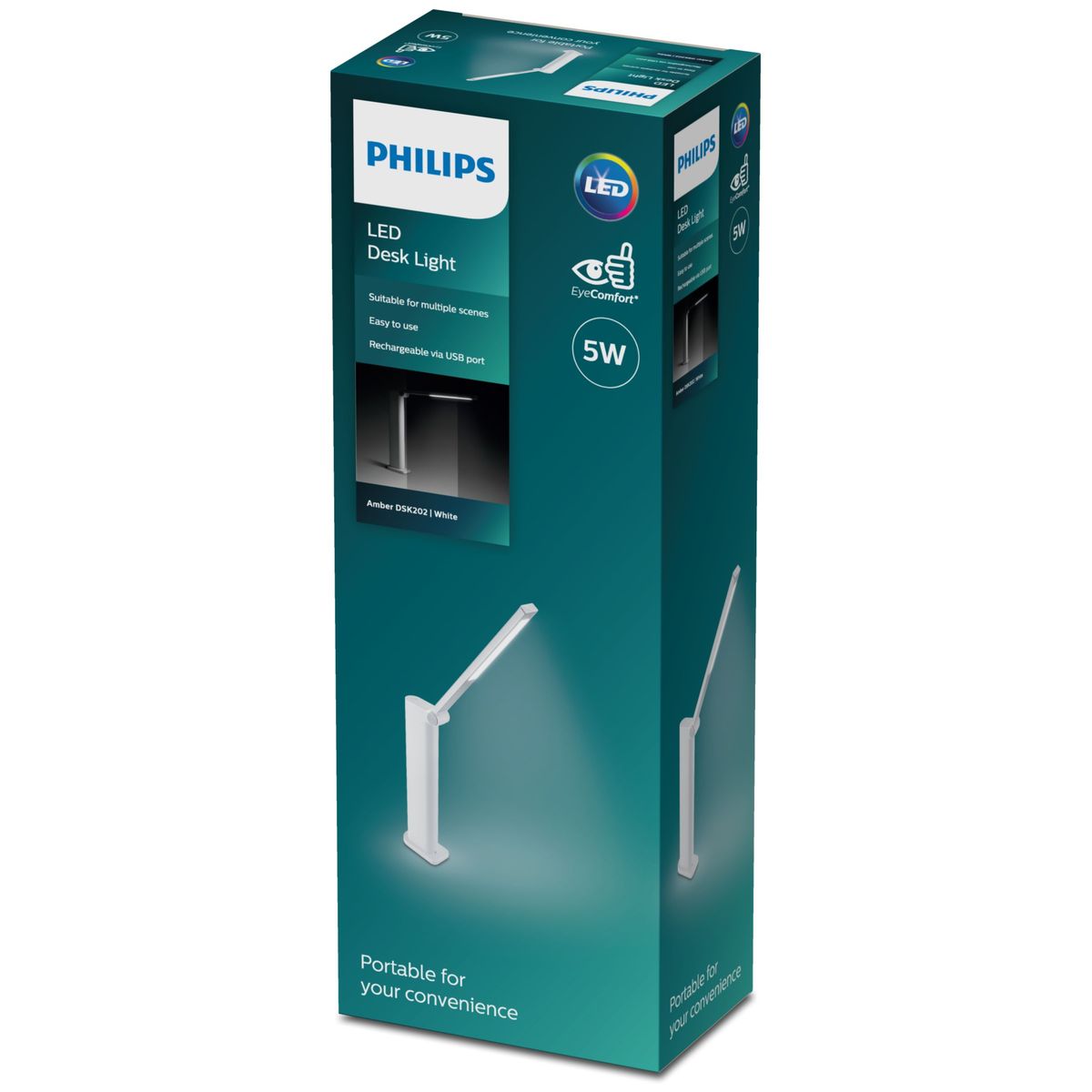 Philips - Amber DSK202 PT 5W 40K W USB 02