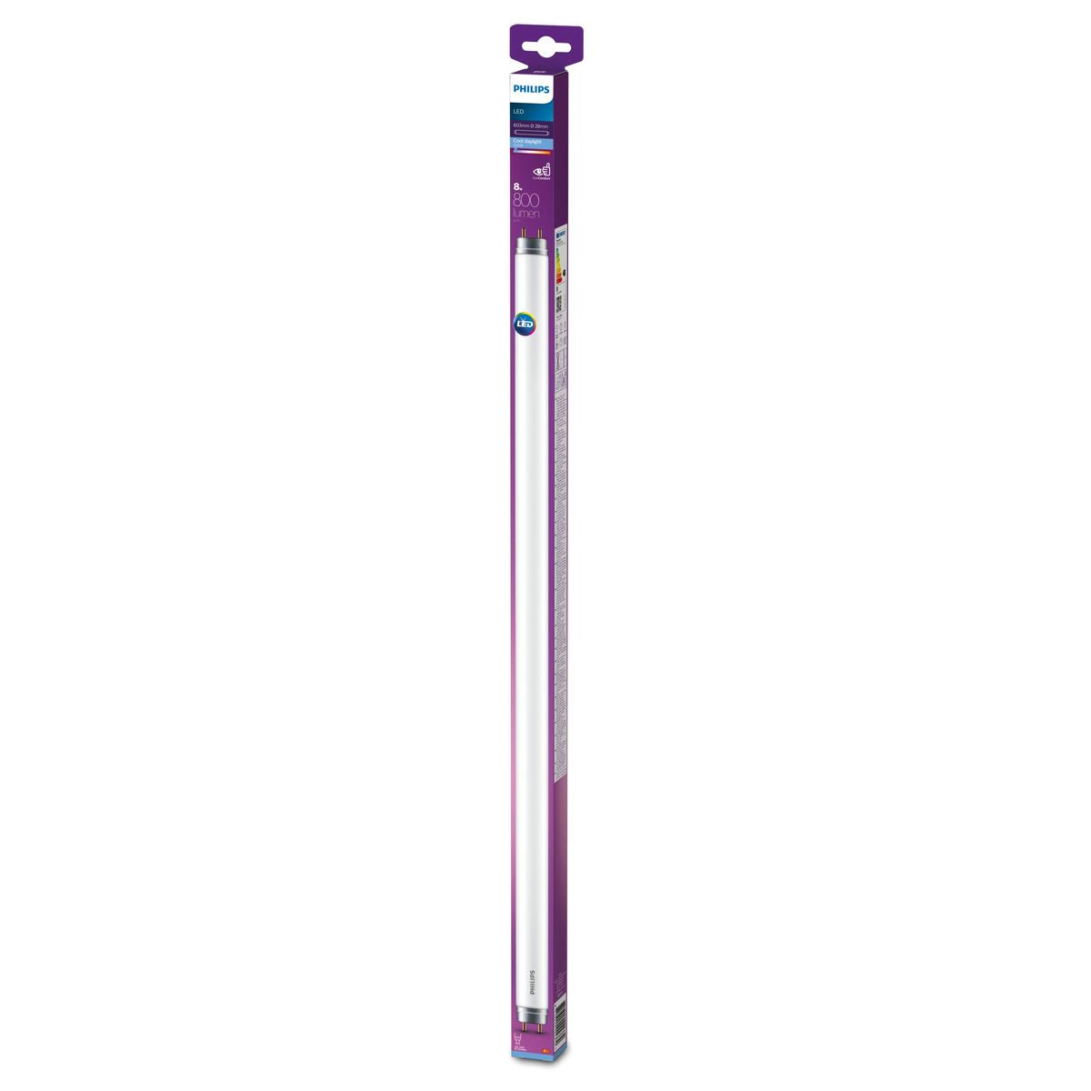 Philips - LED T8 600mm 8W G13 CDL 1CT/4