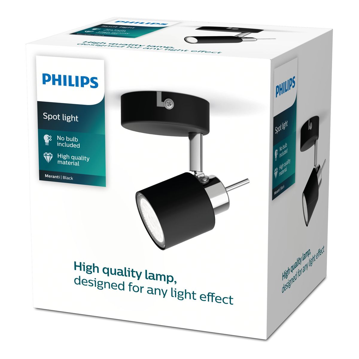Philips - Meranti Einzelspot schwarz 1x35W 230V