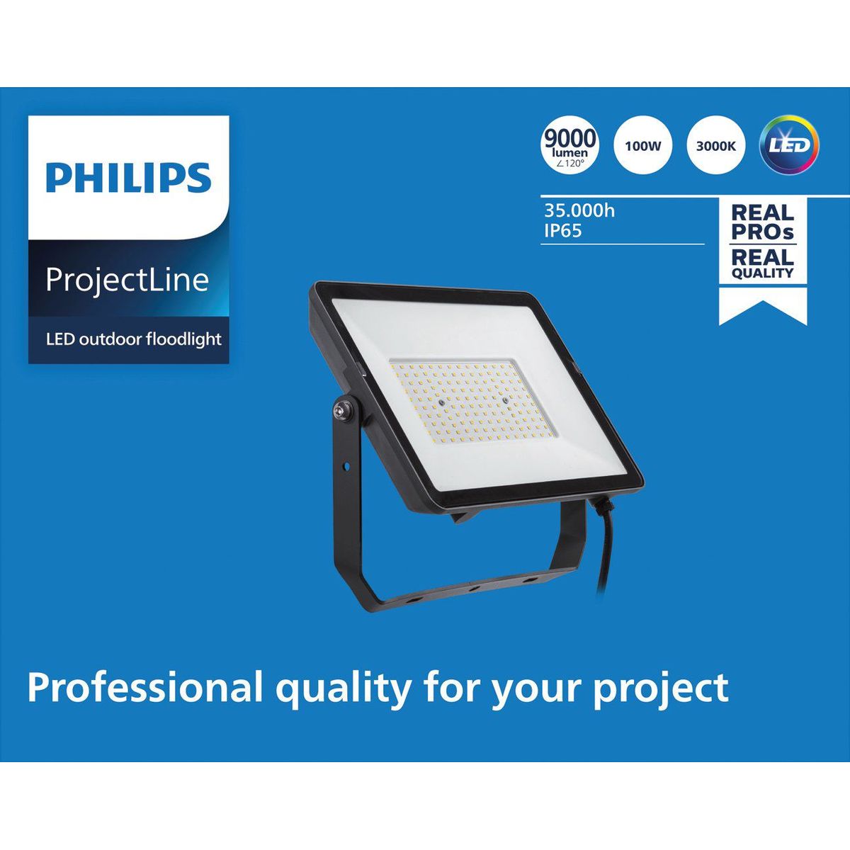 Philips - Projectline Floodlight 100W 3000K