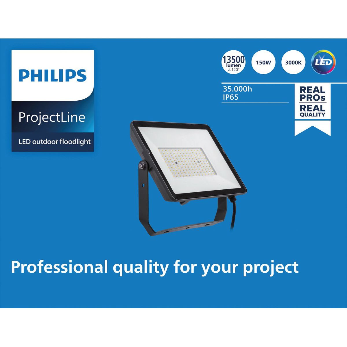 Philips - Projectline Flutlicht 150W 3000K