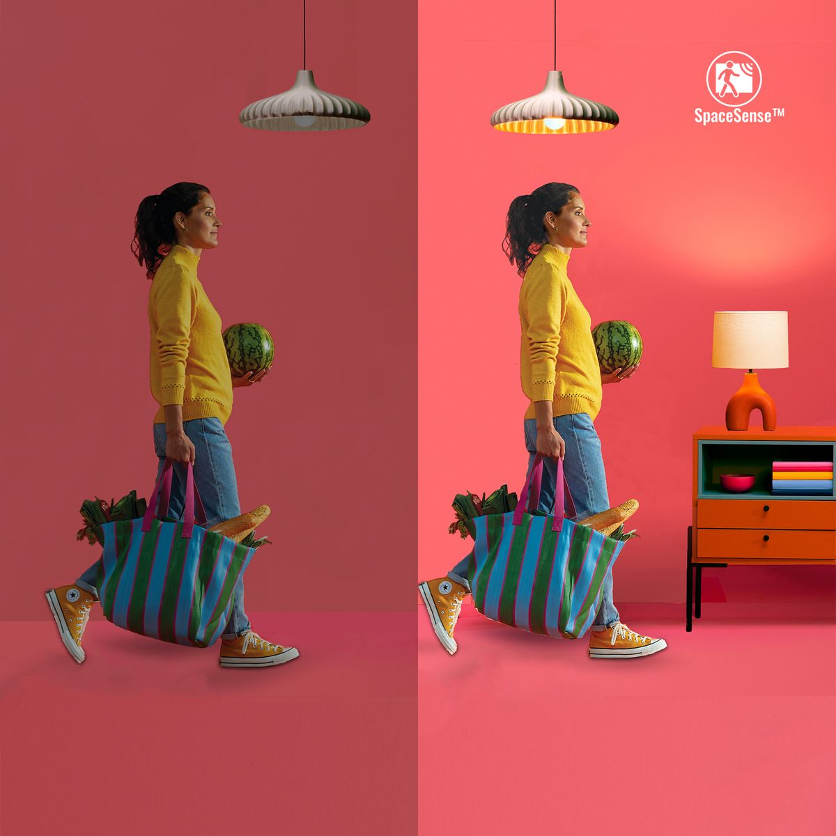 Philips - Wi-Fi BLE 75W G95 E27 822-65 RGB 1PF/6