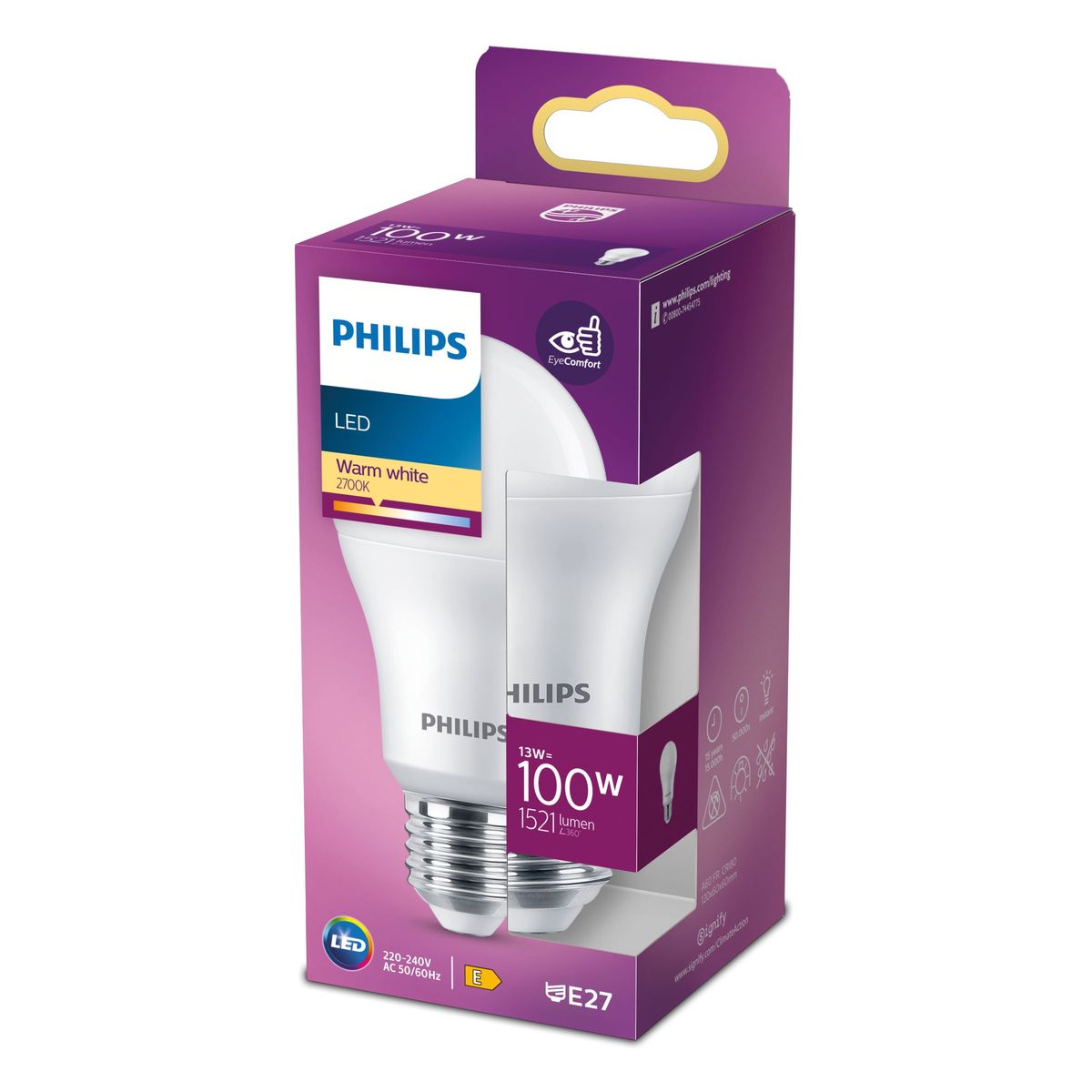 Philips - LED 100W A60 E27 WW FR ND 1SRT4