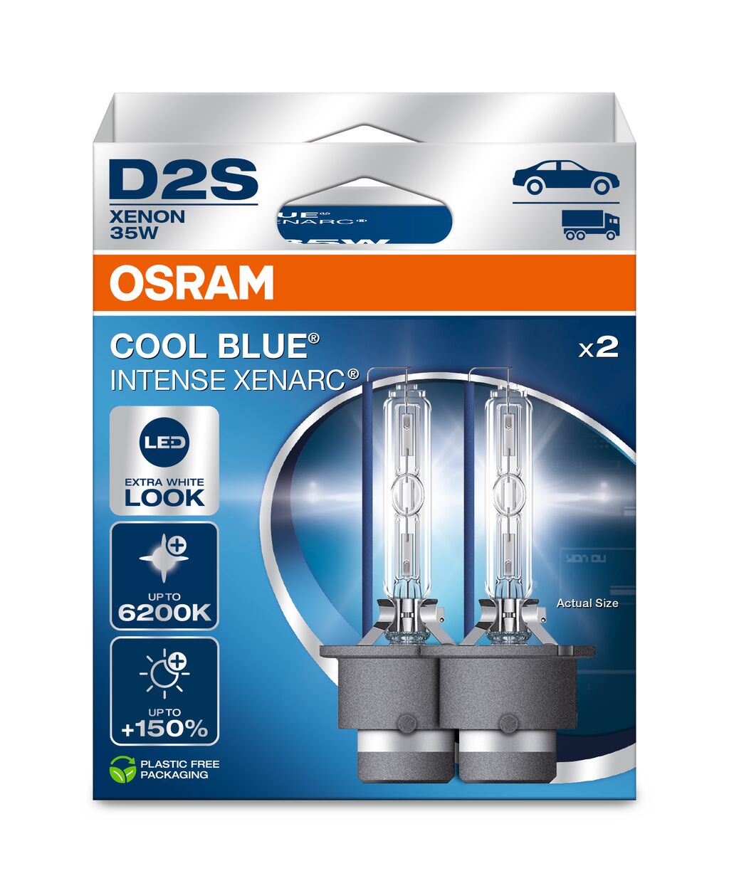OSRAM – D2S HID-Scheinwerferlampe – 2er-Pack