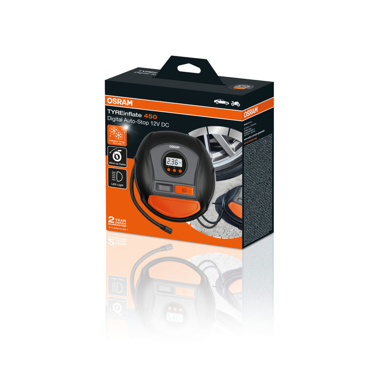 OSRAM TIRE inflate - 450 Reifenfüller