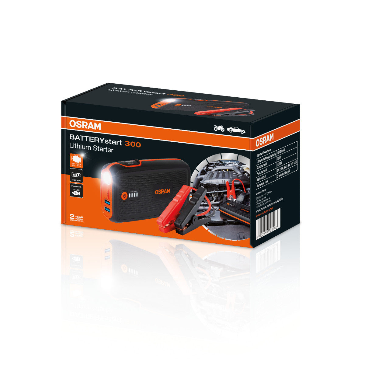 OSRAM BATTERIE-Starter – 300 Lithium-Starter
