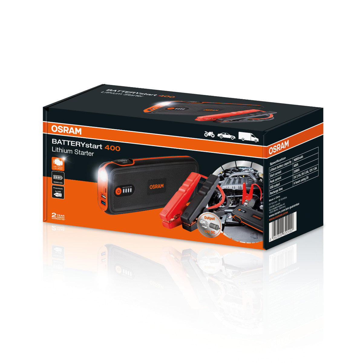 OSRAM BATTERIE-Starter – 400 Lithium-Starter