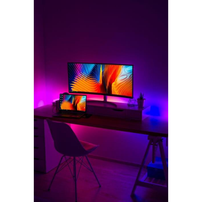 LED-Strip (5 meter) 12W/M Röd/Grön/Blå IP20 24V