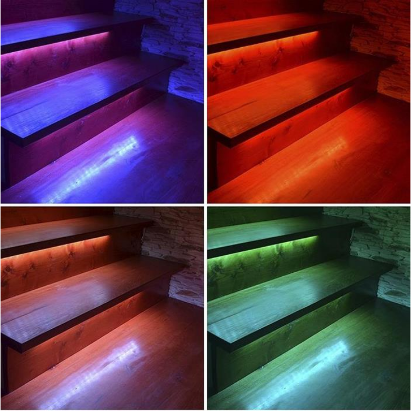 LED-Strip (5 meter) 12W/M Röd/Grön/Blå IP20 24V