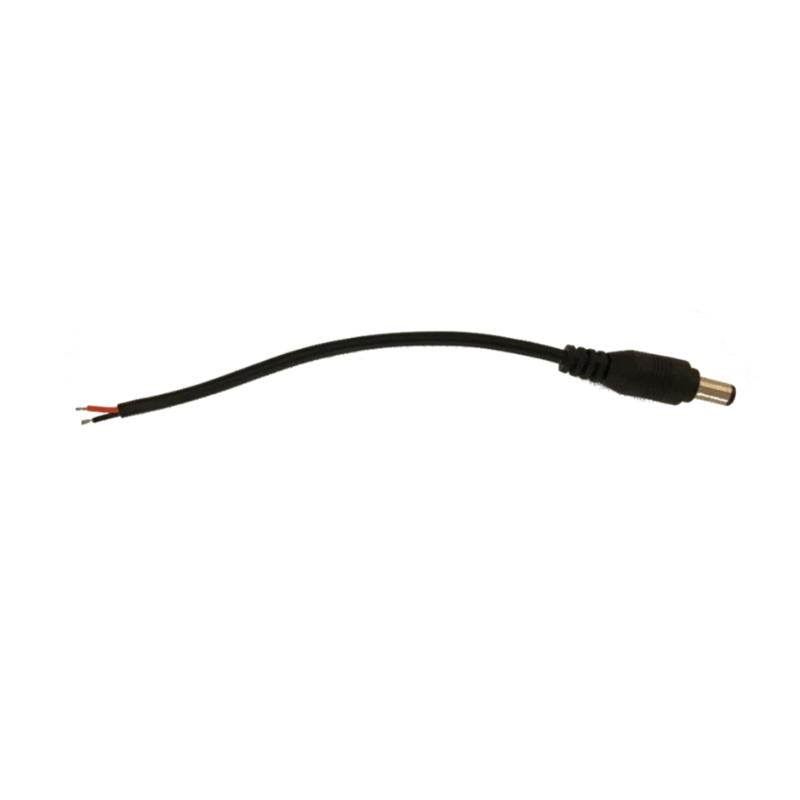 Kontakt DC-Stecker mit 15 cm langem Kabel 12 V/24 V