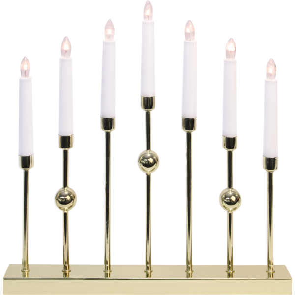 Ljusstake Gustavo Mässing