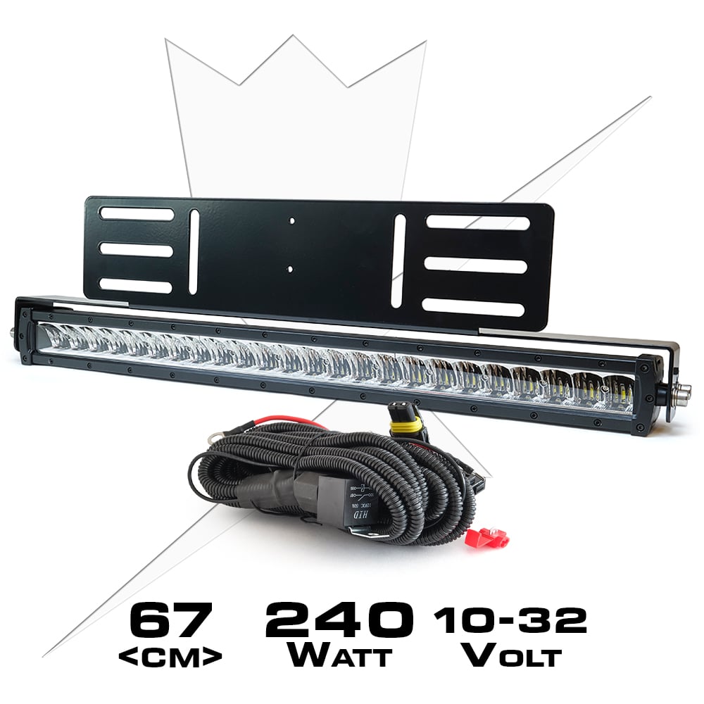 LED-Rampenpaket LUXTAR® X24 Spot - Einbau | 240W
