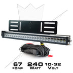 Ledramp Paket LUXTAR® X24 Spot - Infälld | 240W - bild 3
