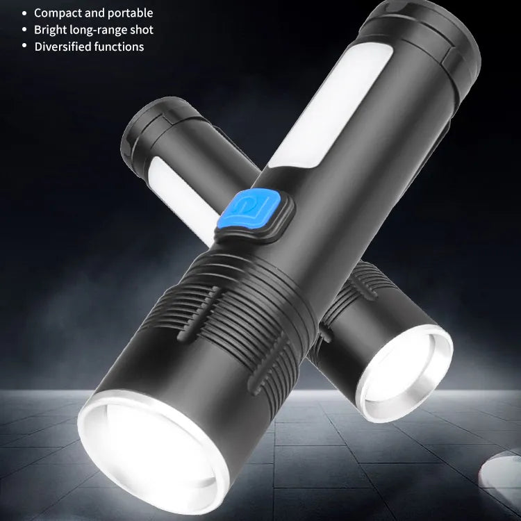 LED-Taschenlampe – UltraFlash XHP und COB