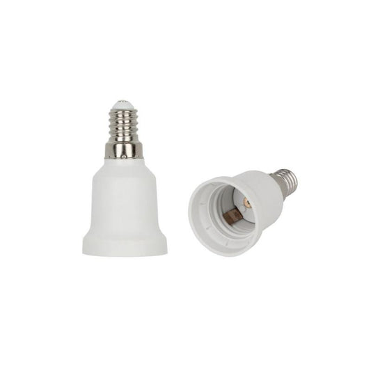 Adapter / Lampensockel E14/E27 Kunststoff