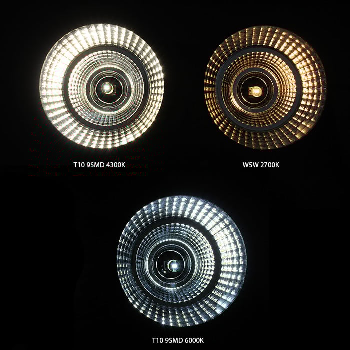 T10|W5W Super Canbus 9SMD - 6000