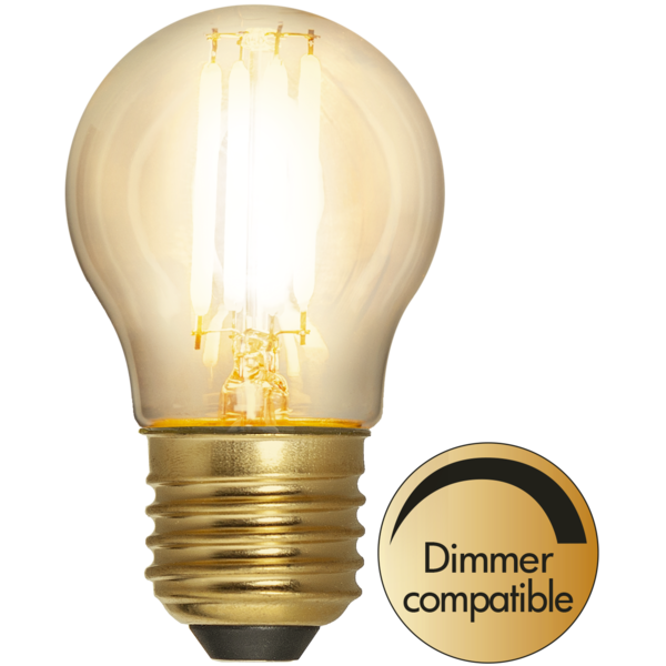 Star Trading - LED-Lampe E27 G45 Soft Glow - 4,0 W - 2100 K - Dimmbar