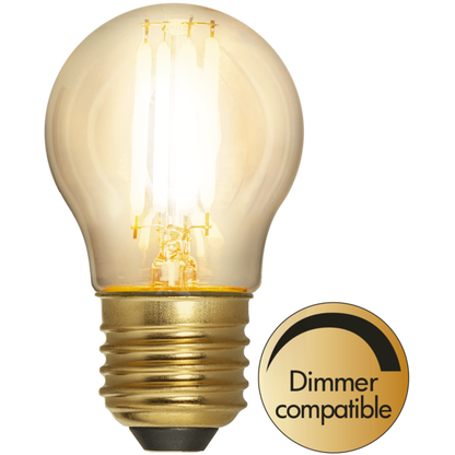 Star Trading - LED-Lampe E27 G45 Soft Glow - 4,0 W - 2100 K - Dimmbar
