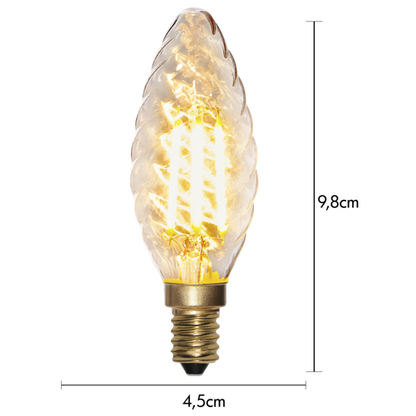 Star Trading - LED-Lampe E14 TC35 Soft Glow - 0,8 W - 2100 K