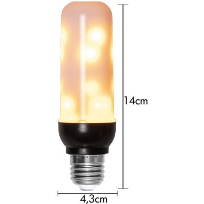 Star Trading - LED-Lampe E27 T40 Flame - 3,94 W - 1800 K