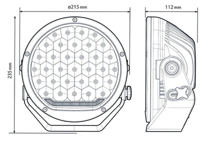 NBB-LED | NBB Alpha 225 LED Extralicht | PRO