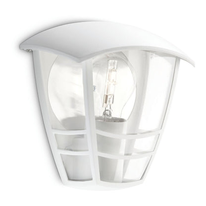 Philips - Creek Wandlaterne weiß 1x60W 230V Sockel