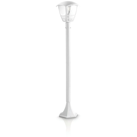 Philips - Creek Pfosten weiß 1x60W 230V