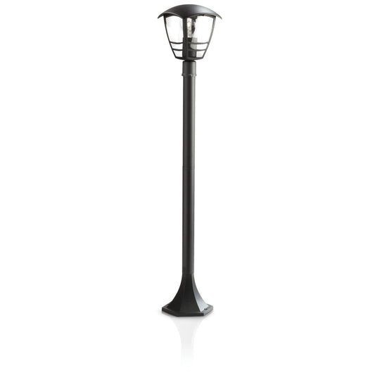 Philips - Creek Pfosten schwarz 1x60W 230V