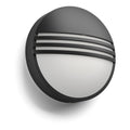 Philips - Yarrow Wandlaterne schwarz 1x6W 230V
