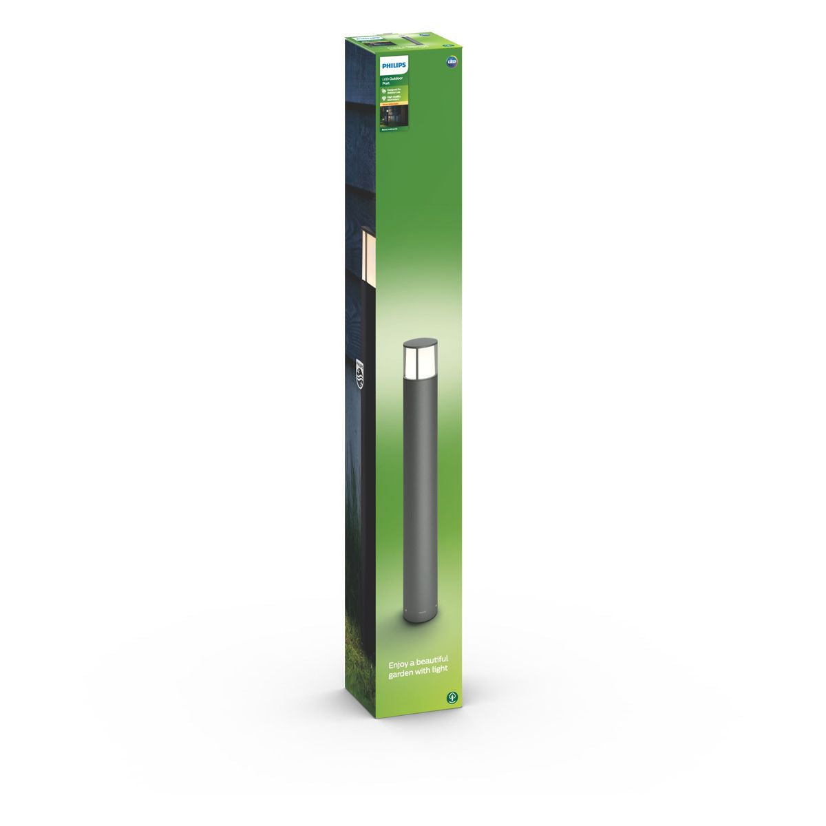 Philips - Stockpfosten anthrazit 1x6W 230V