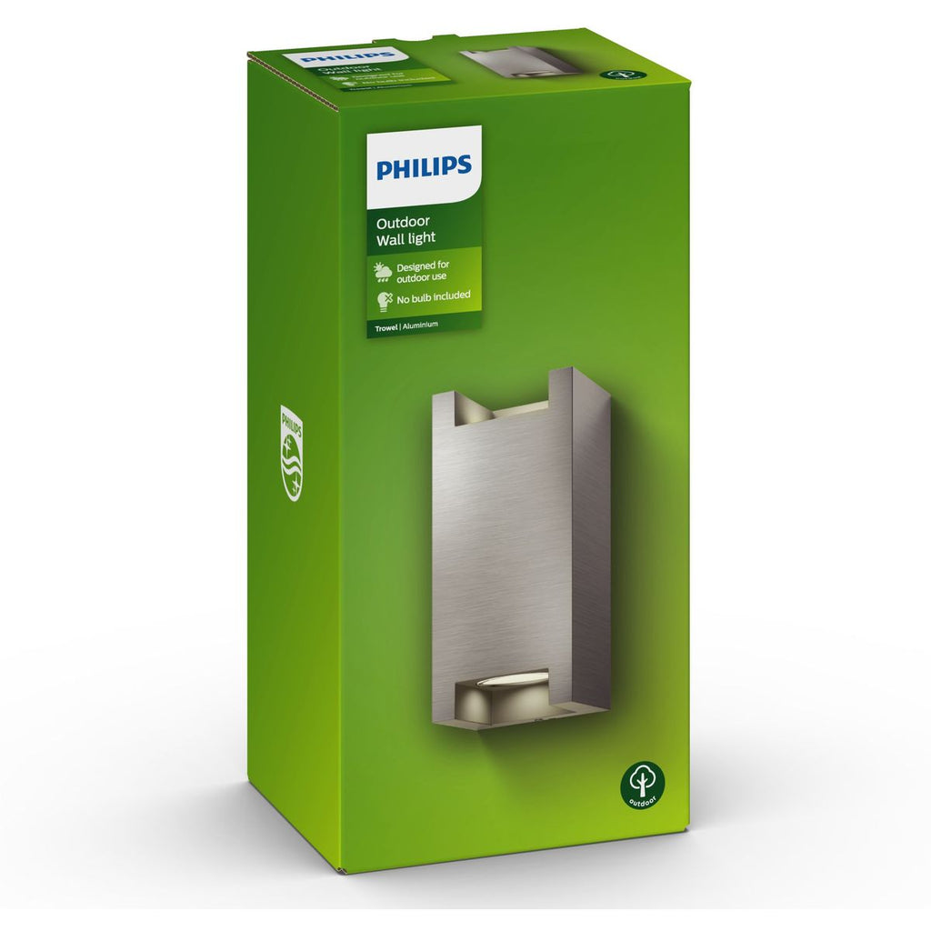 Philips - Kelle Wandlaterne Aluminium 2x5W 230V