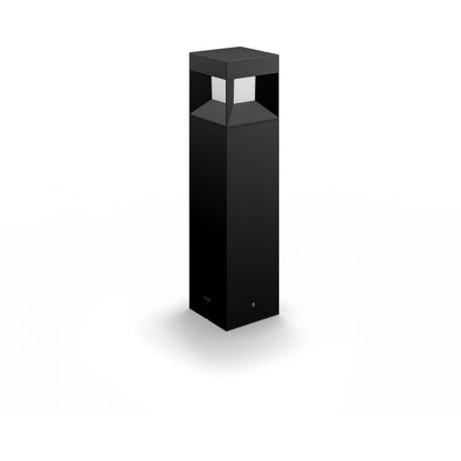 Philips - Parterre Sockel schwarz 1x8W 230V